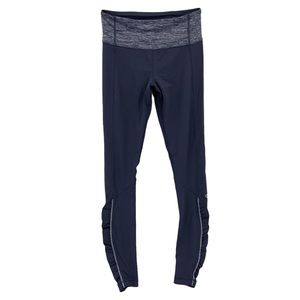 LULULEMON Pants Speed Tight Luxtreme Ruched Gray